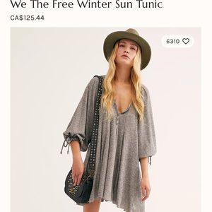 Free People We The Free Winter Sun Tunic